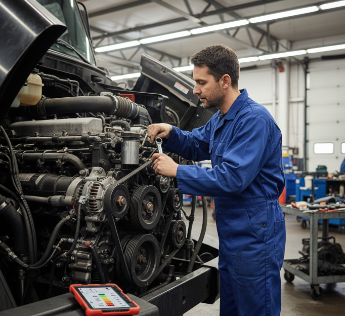1775789052516273.png Engine Type & Fuel Efficiency (Reefer Truck Engine Maintenance Scene).png