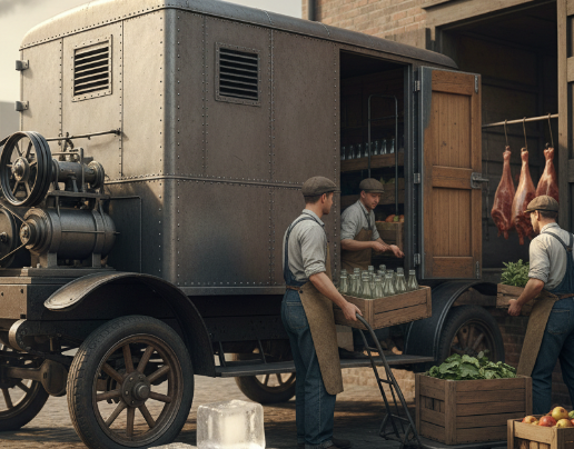 When Were Refrigerated Trucks Invented?