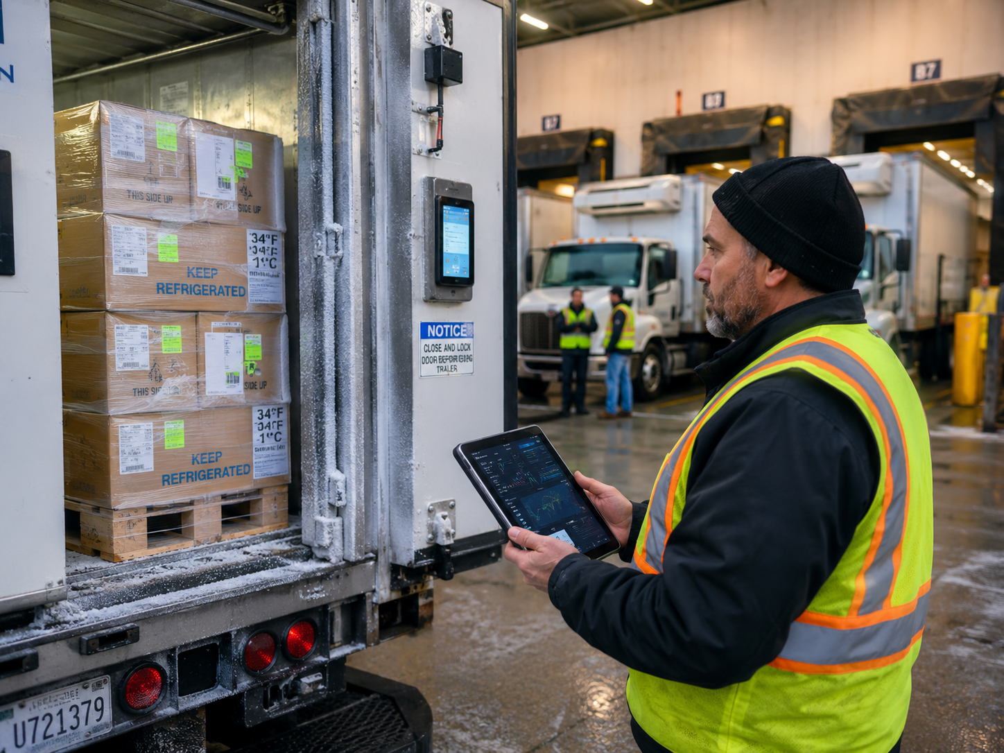 What are the different types of refrigerator trucks?