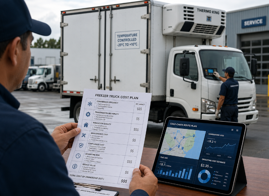 Can I make money with a refrigerated box truck?